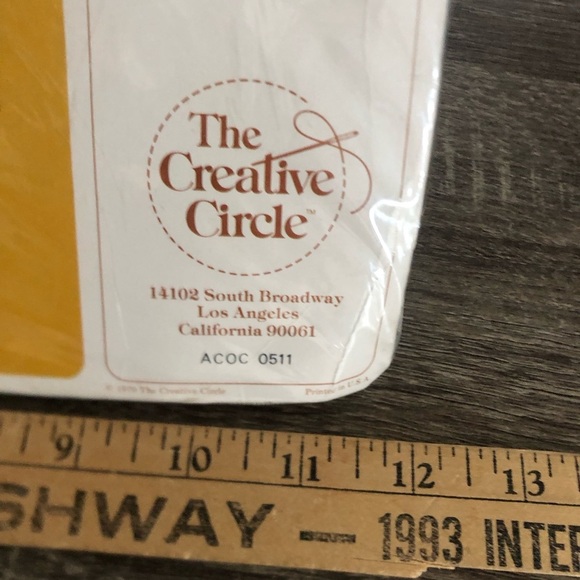 1979 The Creative Circle Crewel Kit - Picture 8 of 9